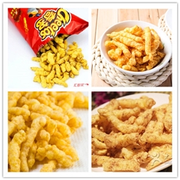 奇多食品設(shè)備，粟一燒設(shè)備，粟米條生產(chǎn)線